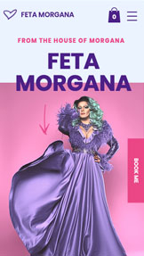 Mẫu trang web Nghệ thuật biểu diễn – Nghệ sĩ giả nữ