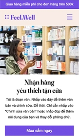 Mẫu trang web Làm đẹp và Sức khỏe – Tiệm thuốc 