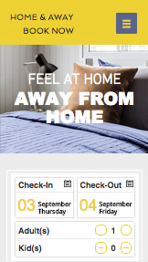 Mẫu trang web Căn hộ và Nhà trọ – Công ty cho thuê kỳ nghỉ