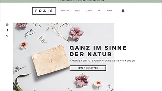  Website-Vorlagen - Shop für Wellness