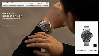 Шаблони у категорії «eCommerce» — «Watch Store (Solid)»