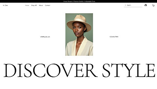 Fashion & Clothing website templates - Hat Store (Classic)