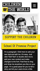 Mẫu trang web Phi lợi nhuận – Tổ chức từ thiện