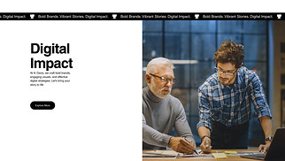 Business website templates - Creative Agency (Modern)