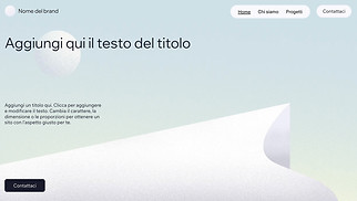 Template siti web Tutto - Layout "vetrina" classico
