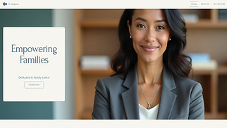 Business website templates - Family Law Attorney (Elegant)