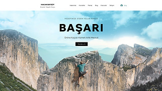 Kişisel site şablonları - Profesyonel Koçluk