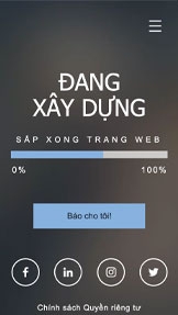 Mẫu trang web Tất cả – Trang đích sắp ra mắt