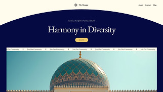All website templates - Mosque (Geometric)