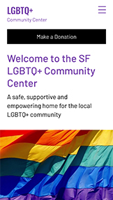 Mẫu trang web Phi lợi nhuận – Trung tâm cộng đồng 