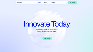Technology & Apps website templates - Software Startup (Clean)