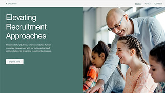  website templates - SaaS Company (Professional)