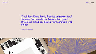 Template Design per siti web - Direttore artistico
