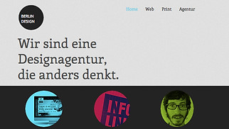 Design Website-Vorlagen - Designstudio