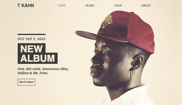 DJ \u0026 Producer Website Templates | Music 