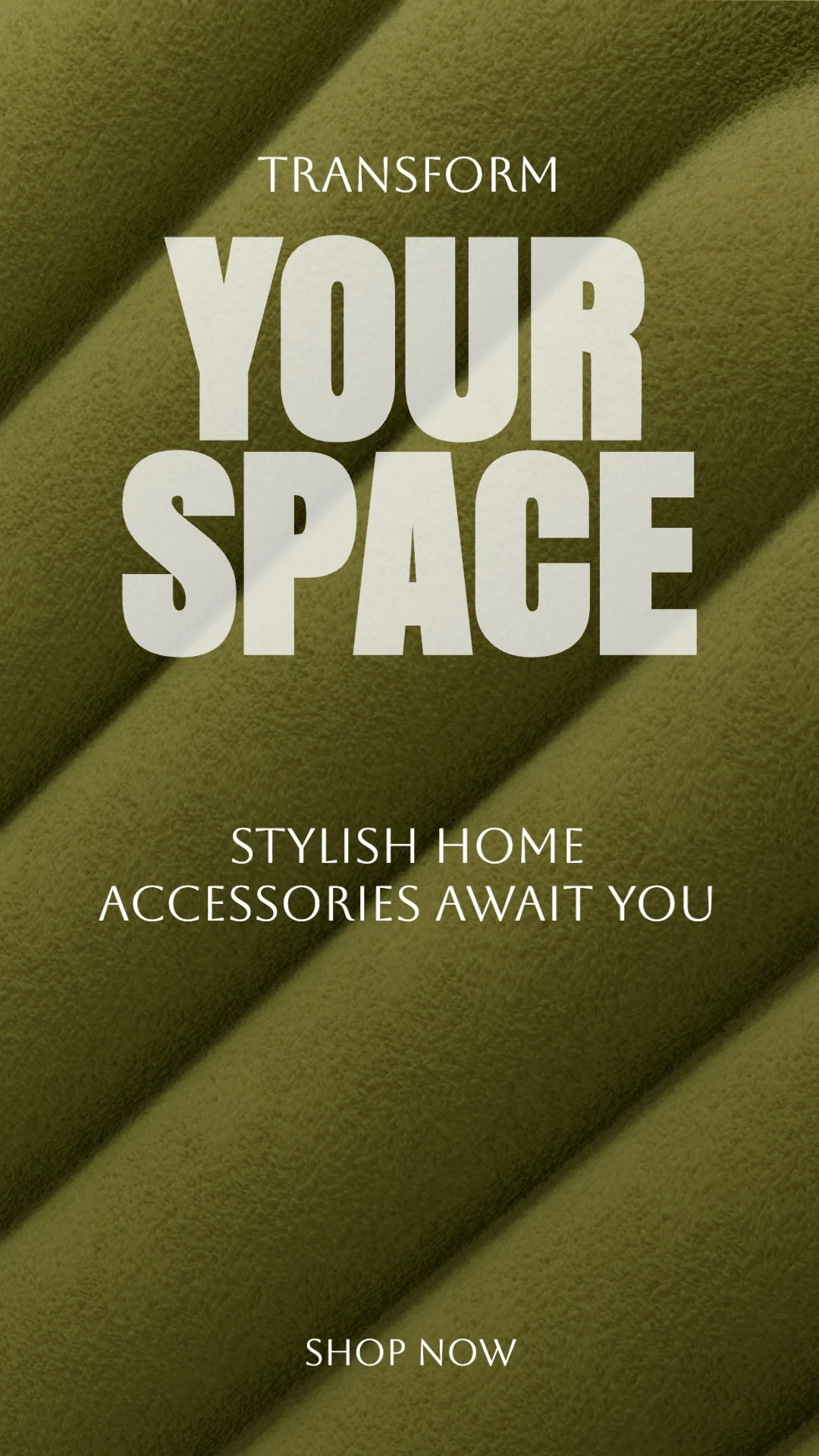 Bold Modern 3D Home & Lifestyle Facebook Story