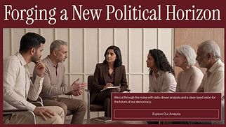 Blog website templates - Political Blog (Dark)