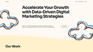 Business website templates - Digital Marketing Agency (Illustrative)