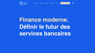Templates de sites web Entreprises de services - Société de conseil financier