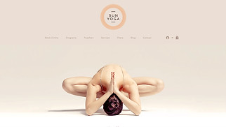 Alle website templates - Yogastudio