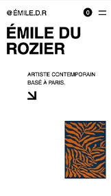 Templates de site web pour Design - Portfolio et CV 