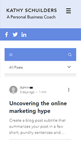 Mẫu trang web Tin tức và Doanh nghiệp – Blog kinh doanh