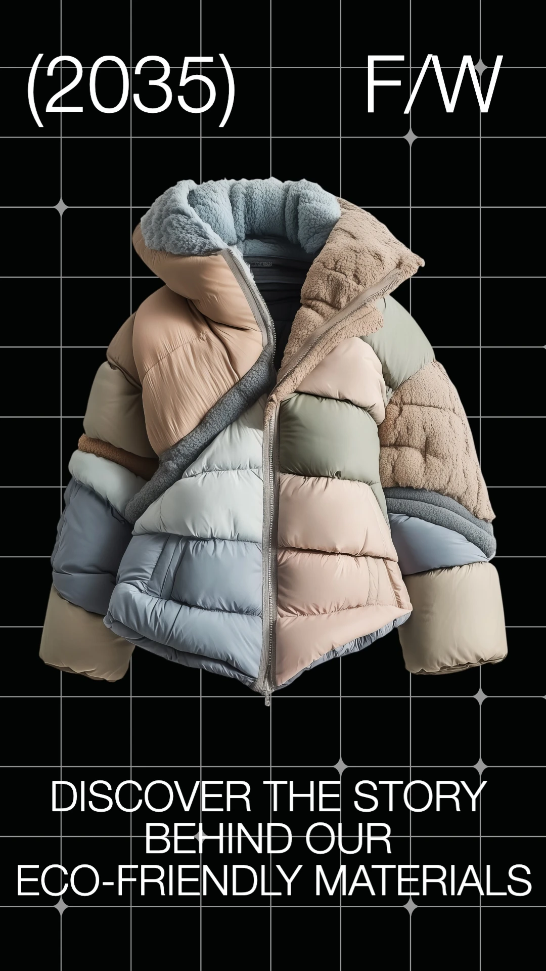 Modern Geometric Fashion Facebook Story
