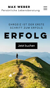 Alle website templates – Professioneller Coach