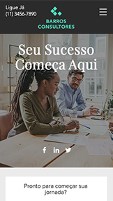 Templates de Landing Pages - Landing page corporativa