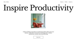 Design website templates - Office Design Company (Business)