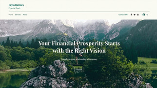 Finance & Law website templates - Coaching Professional
