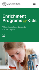 Mẫu trang web Giáo dục trực tuyến – Lớp học làm giàu