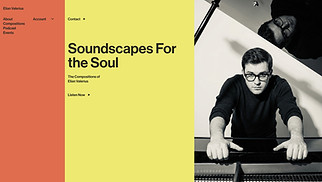 Hemsidemallar för Podcast - Classical Composer (Calm)