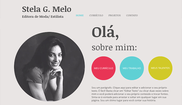 Templates de Currículo -  Currículo