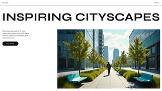 Architecture website templates - Urban Designer (Bold)
