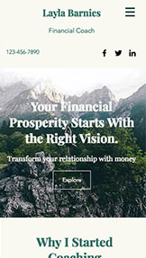 Mẫu trang web Tài chính và Luật pháp – Nhà chuyên môn khai vấn