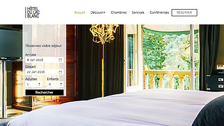 Templates de sites web Hôtels et chambres d'hôtes - Hôtel