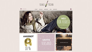 Fashion Website-Vorlagen - Online-Shop für Accessoires