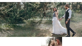 Todas plantillas web – Fotógrafo de bodas