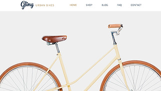 Tienda Online plantillas web – Tienda de bicicletas