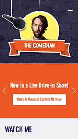 Mẫu trang web Nghệ thuật biểu diễn – Nghệ sĩ hài