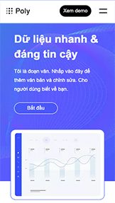 Mẫu trang web Trang đích – Trang đích trên ứng dụng