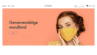 Hjemmesideskabeloner til Smykker & accessories - Ansigtsmaske butik