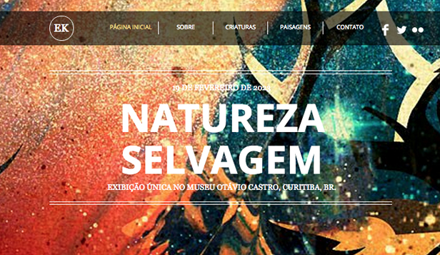 Design website templates – O Artista