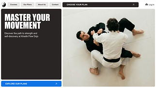 코스 및 강의 웹 사이트 템플릿 – Martial Arts Courses (Dynamic)