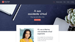 Templates de sites web Travaux et rénovations - Assistant virtuel 