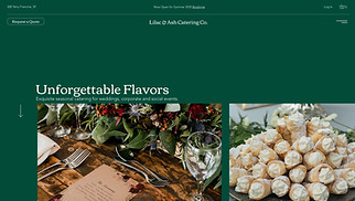 Catering & Chef website templates - Catering Company