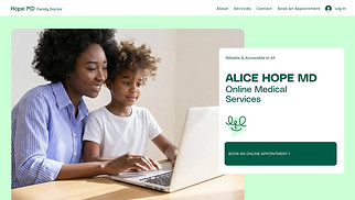  website templates - Doctor (Charming)