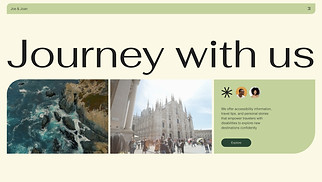 Food & Travel website templates - Disability Travel Blog (Calm)