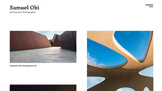 Шаблон для сайта в категории «Портфолио и резюме» — Фотосъемка